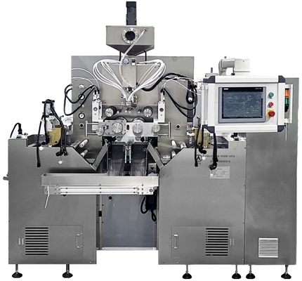 Prędkość obrotowa 1-10 obrotów na minutę Servo Control Soft Capsule Machine Die Roll Size Ф150x250mm 6&quot;X10&quot; RGY16-15SF
