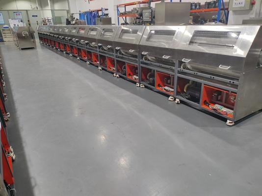 PLC Touch Screen Control Rotary Cage Soft Capsule Tumbler Unit z czterema klatkami Tumbler o wadze 50 kg