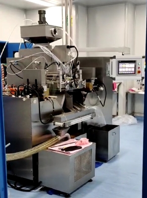 Wysokiej precyzji Soft Gel Kapsułki Maszyna z Roll Die Rozmiar F150x250mm wypełnienie